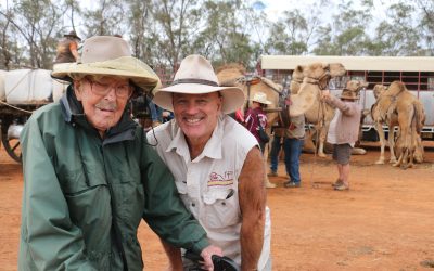 Centenarian cameleer relives his desert crossings at Good Old Days Festival
