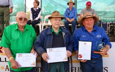 Master horseman honoured with life memberships for dedication